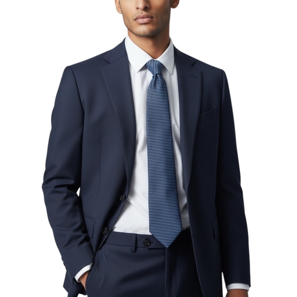 SALVATORE FERRAGAMO Men's Striped Silk Tie